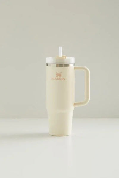Stanley Flip Straw 30 oz Travel Tumbler In Cream
