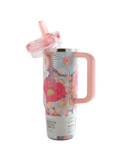 Stanley Quencher® Floral-print Tumbler In Pink