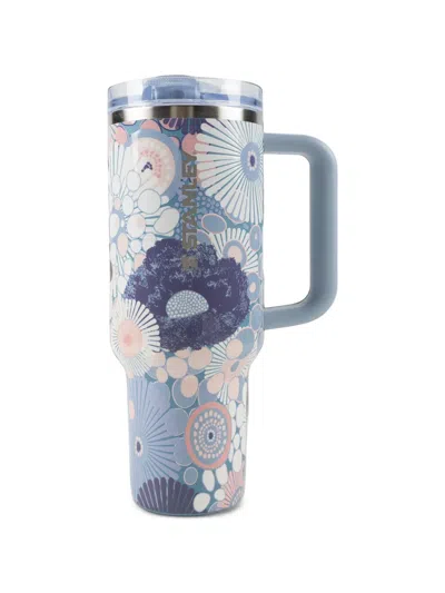 Stanley Quencher H2.0 Flowstate™ Floral-print Tumbler In Blue