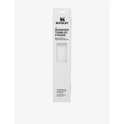 Stanley Quencher® H2.0 Flowstate™ Plastic Tumbler Straws Pack Of Four In Transparent
