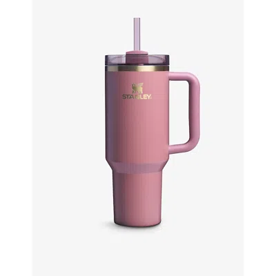 Stanley Quencher H2.0 Flowstate Recycled Stainless-steel Bottle 1.18l In Antique Pink