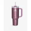 Stanley Primrose Glow Quencher H2.0 Flowstate Recycled Stainless-steel Bottle 1.18l In Primrose Glow