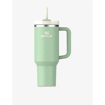 Stanley Pistachio Quencher H2.0 Flowstate™ Stainless-steel Bottle 1.18l In Green