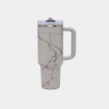 Stanley Quencher Protour Flip Straw Marble Tumbler (40 Oz) In Gray