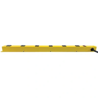 Stanley ® Shopmax Pro 6-ac Outlet Straight Plug Surge Protector Power Bar, 4-ft., Yellow