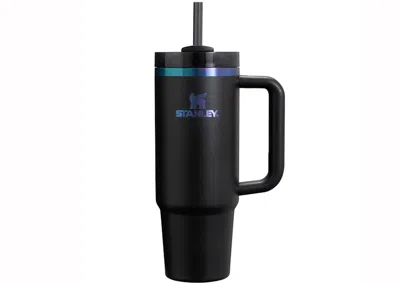 Pre-owned Stanley The Collection Flowstate Quencher 30oz Tumbler In Black Chroma