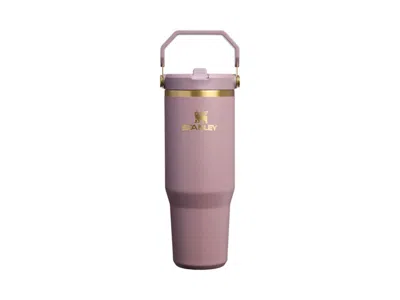 Pre-owned Stanley The Iceflow Flip Straw 30oz Tumbler In Cashmere In Brown