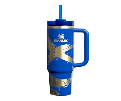Pre-owned Stanley The Lunar New Year Limited Edition Japan Exclusive Flowstate Quencher 30oz Tumbler In Lunar Blue