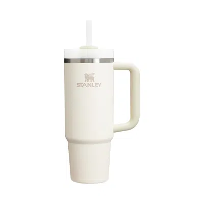 Stanley The Quencher H2.0 Flowstate 30 Oz. Tumbler In Cream 2.0 In White