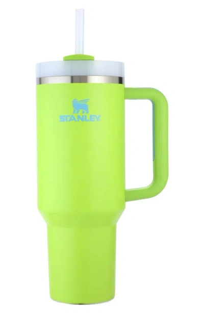 Stanley The Quencher H2.0 Flowstate™ 40-ounce Tumbler In Bright Lime