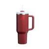 Stanley The Quencher H2.0 Flowstate 40 Oz. Tumbler In Cranberry In Red