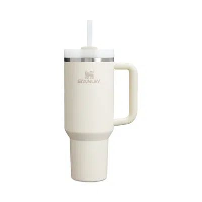 Stanley The Quencher H2.0 Flowstate 40 Oz. Tumbler In Cream 2.0 In White