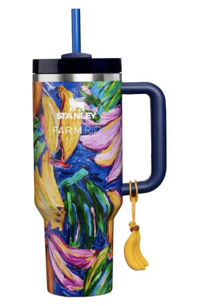 Stanley The Quencher H2.0 Flowstate 40-ounce Tumbler In Farm Rio Painted Bananas