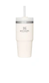 Stanley The Quencher H2.o Flowstate Tumbler 20oz In Cream 2.0