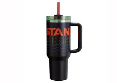 Pre-owned Stanley The Reverb Collection Flowstate Quencher 40oz Tumbler In Black Reverb