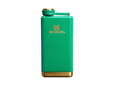 Pre-owned Stanley The St. Patrick's Day Adventure Preparty 8oz Flask In Shamrock Green