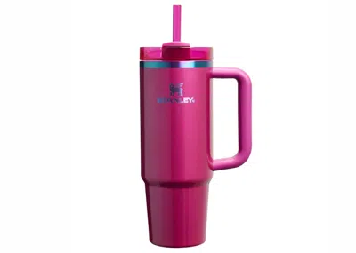 Pre-owned Stanley The Valentines Day Flowstate Quencher 30oz Tumbler In Berry Truffle