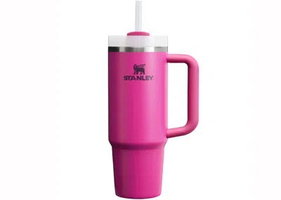 Pre-owned Stanley Women's  Flowstate Quencher 30oz Tumbler In Fuchsia