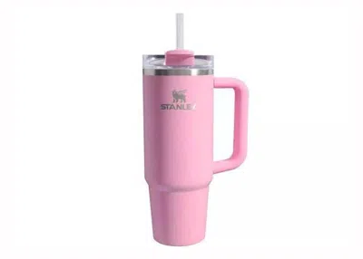 Pre-owned Stanley Women's  Flowstate Quencher 30oz Tumbler In Sizzling Pink