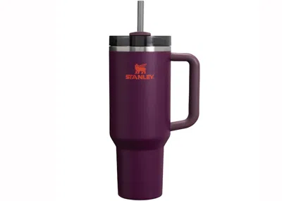 Pre-owned Stanley Women's  Flowstate Quencher 40oz Tumbler In Plum