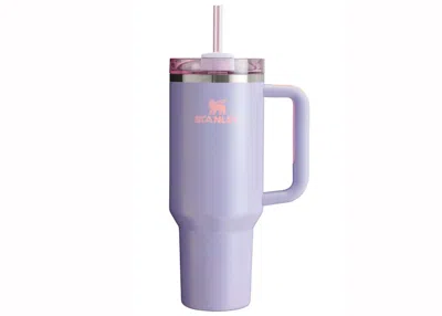 Pre-owned Stanley Women's  Nordstrom Exclusive Flowstate Quencher 40oz Tumbler In Orchid Glimmer