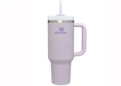 Pre-owned Stanley Women's  Soft Matte Orchid Quencher 40oz Tumbler In Purple