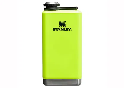 Pre-owned Stanley Women's  The Neon Collection Adventure Preparty 8oz Flask In Neon Yellow