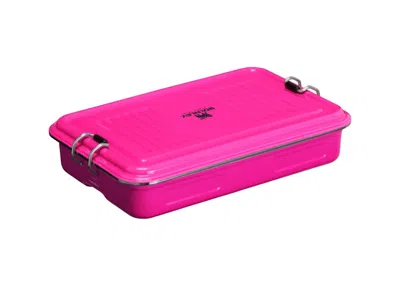 Pre-owned Stanley Women's  The Neon Collection Classic Legendary Useful 1.25 Qt Lunch Box In Electric Pink
