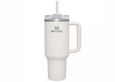 Pre-owned Stanley Women's  X Magnolia Quencher 40oz Tumbler In Sour Cream