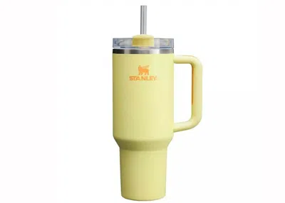 Pre-owned Stanley Women's  X Target Flowstate Quencher 40oz Tumbler In Sunshine In Yellow