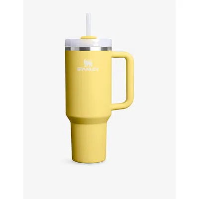 Stanley Womens Daffodil Quencher H2.0 Flowstate™ Stainless-steel Bottle 1.18l In Yellow