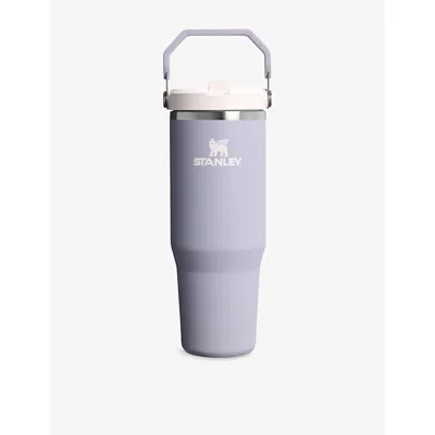 Stanley Womens Purple Dust Iceflow™ Flip-straw Stainless-steel Bottle 890ml