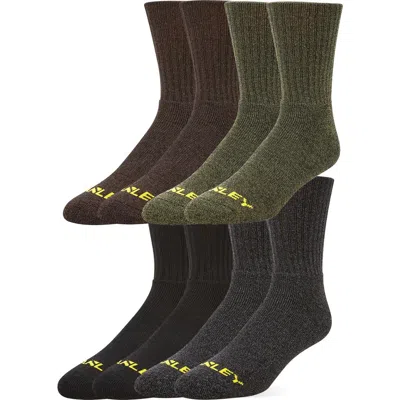 Stanley Work Socks For Men In Blk/charcoal/hunter