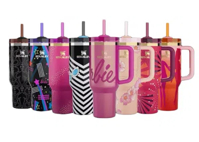 Pre-owned Stanley X Barbie Legends Flowstate Quencher 40oz Tumbler (set Of 8)
