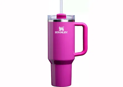 Pre-owned Stanley X Dicks Sporting Goods Winter Wonderland Collection Flowstate Quencher 40oz Tumbler In Punch Shimmer