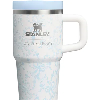 Stanley X Loveshackfancy Holiday Quencher Protour Flip Straw Tumbler, 20 Oz. In Blue