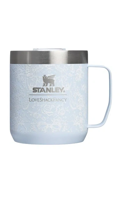 Stanley X Loveshackfancy The Stay-hot Camp Mug Set Of 2 In Toscana Toile Alpine Blue