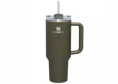 Pre-owned Stanley X Magnolia Quencher 40oz Tumbler In Peat Moss