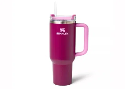 Pre-owned Stanley X Target Flowstate Quencher 40oz Tumbler In Rose Bouquet