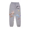 Staple Lt Aop Sweatpant Men's Lightweight Tracksuit Pants Heather Grey In Heather Grey