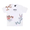 Staple Lt Aop Tee White Men's T-shirt In White