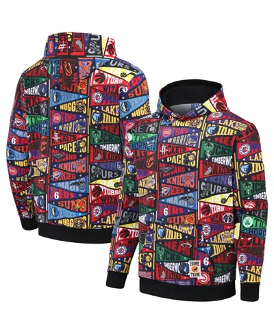 Staple Men's Nba X  All Teams Pennant Fleece Pullover Hoodie In Black