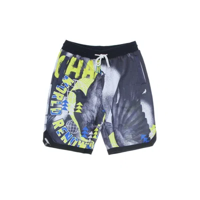 Staple Men's Short Sweatpants Photo Pigeon Sweatshort Navy In Blue