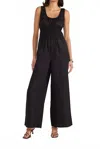 Staple The Label Amana Jumpsuit In Black In Black