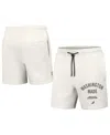 Staple X Nba Men's Cream Washington Wizards Heavyweight Fleece Shorts In Cream