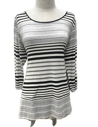 Staples Urban Stripe Tunic In Stripes In Grey