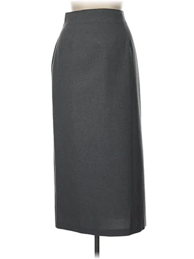 Pre-owned Star City Formal Skirt In Gray
