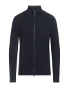 Star Point Man Cardigan Midnight Blue Size L Virgin Wool
