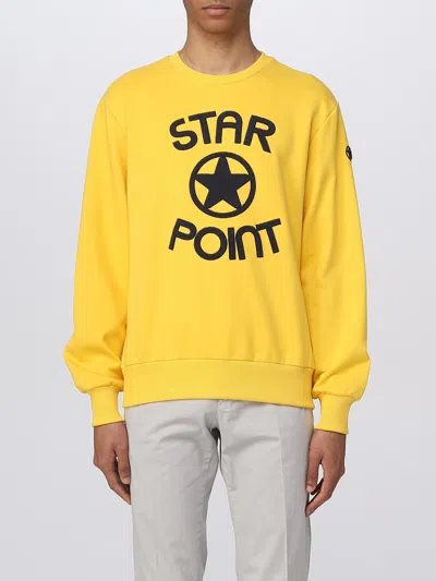 Star Point Sweatshirt  Men Color Yellow