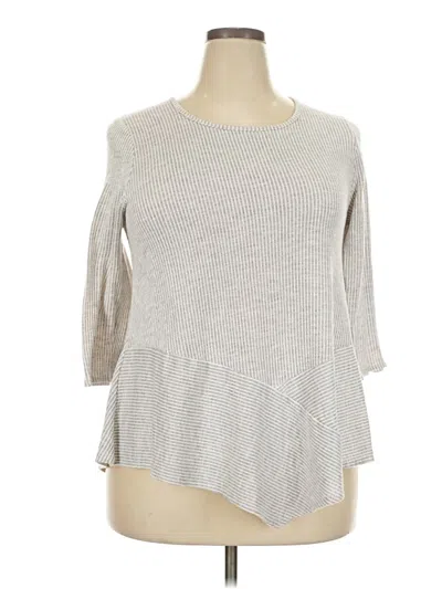 Pre-owned Star Vixen Pullover Sweater In Gray